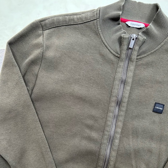 Calvin Klein Men’s Front Zip Sweater - Picture 2 of 16